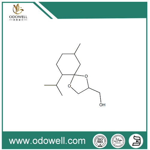 Mentoninis 1,2-glicerolio ketalas