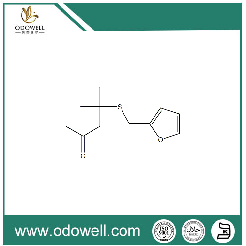 4 - ((2-furilmetil) tio) -4-metilpentan-2-onas