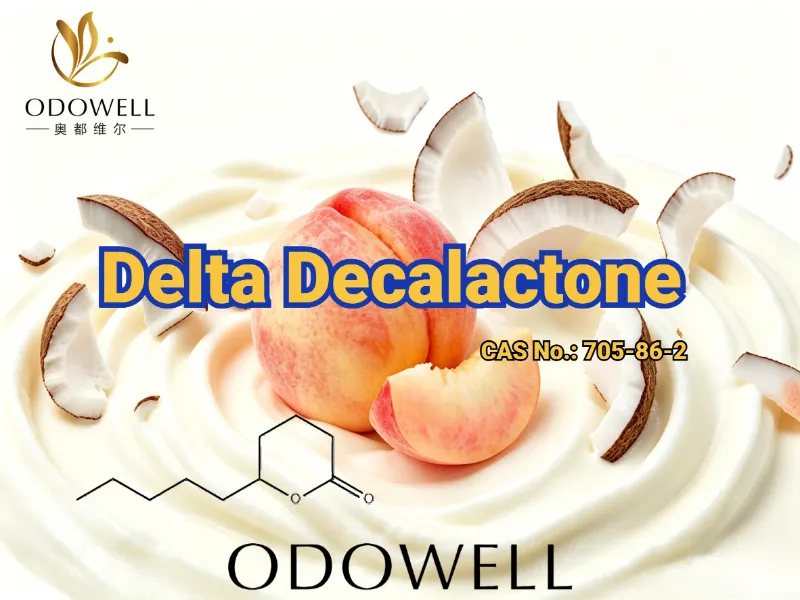 ​ODOWELL pristato Delta Decalactone: kreminį kokoso ir persikų laktoną, skirtą gurmaniškų ir tropinių kvapų dizainui