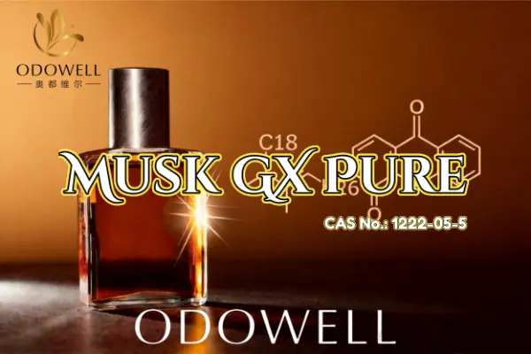 ​ODOWELL rekomenduoja Musk GX Pure švariam ir ilgalaikiam muskuso naudojimui