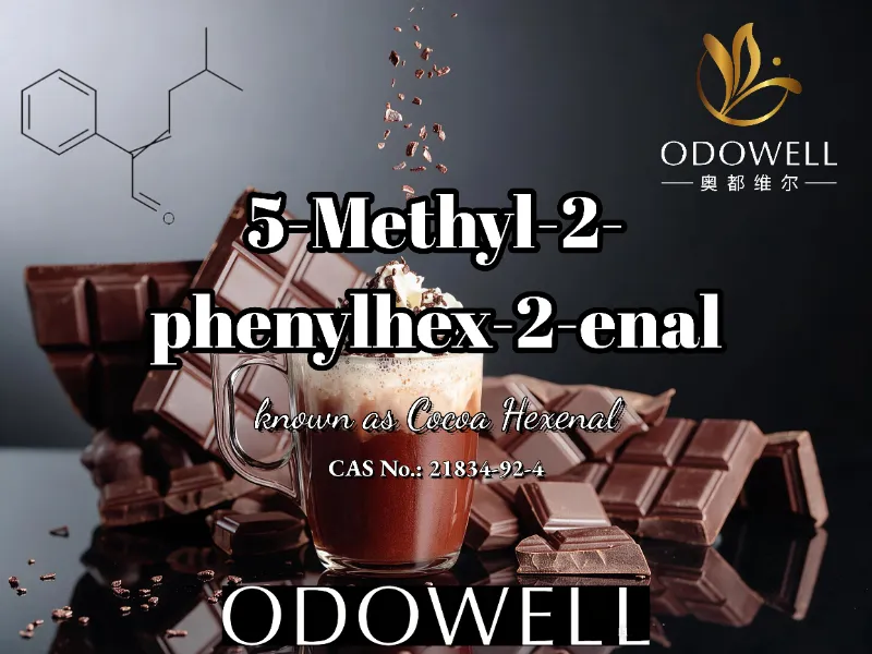 ​ODOWELL rekomenduoja 5-metil-2-fenilheks-2-enalį kakavos, šokolado ir mokos produktams