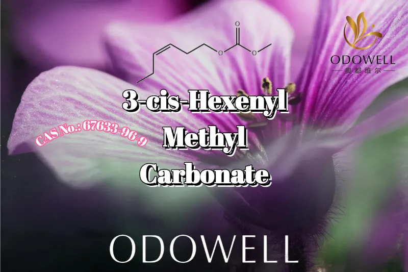 ​ODOWELL rekomenduoja 3-cis-heksenilo metilo karbonatą natūraliems violetinių lapų ir žalių kvapų naudojimui